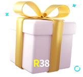 Receba seus bônus de boas-vindas no R38